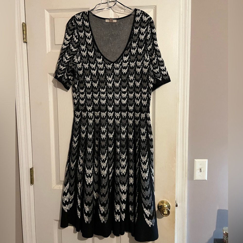 Roz & Ali sweater dress. Size XL